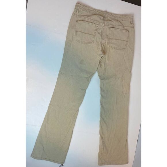 Vintage Polo Jeans Co. Ralph Lauren Tan Corduroy Jeans Straight - 8 (32 length) - Picture 3 of 8